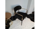 Umay Sandalye metal ayaklı gümüş
