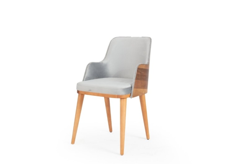 Sher Sandalye Ahşap Boyalı Ayak