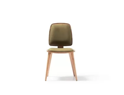 Vegas wood walnut chair