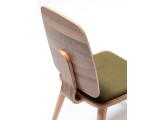 Vegas wood walnut chair