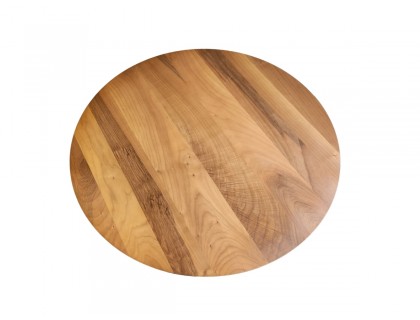 Ceviz kaplama masa 100cm çap