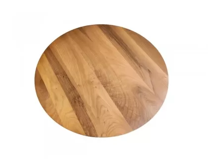 Ceviz kaplama masa 100cm çap