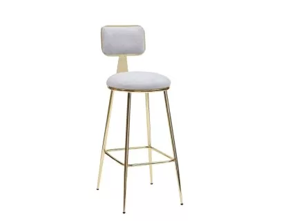 Lama bar Chair Metal gold plated