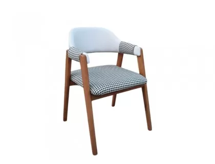 Pegasus wooden luxury armrest chair