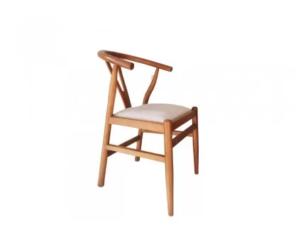 Wishbone chair wood