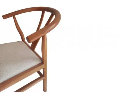 Wishbone chair wood